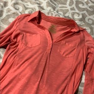 Coral long sleeve